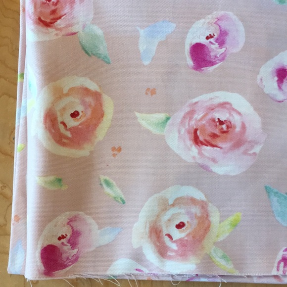 Floral Print Duck Cloth Fabric - Picture 2 of 7